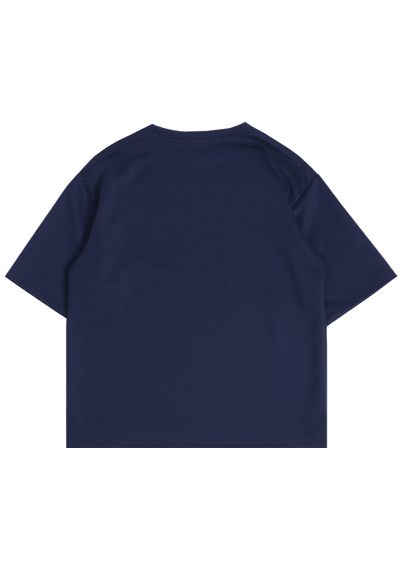 MTN88 kaos oversized pria distro scuba crew neck astronot navy