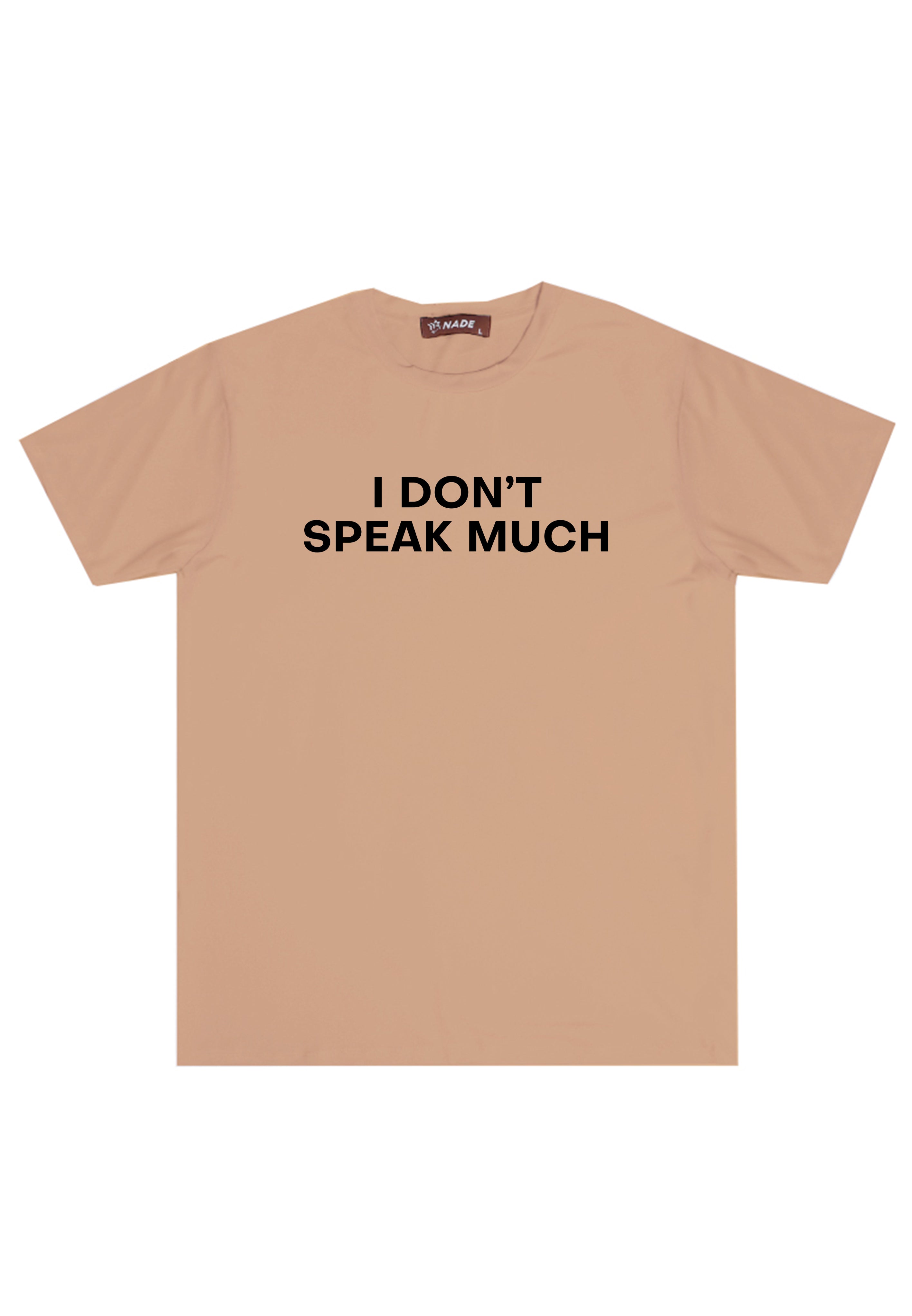 NTC69 kaos distro cowok keren branded kece introvert I Don't Speak Much anti kusut khaki