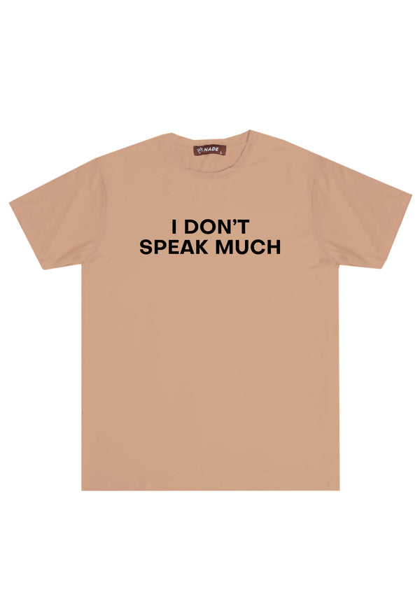 NTC69 kaos distro cowok keren branded kece introvert I Don't Speak Much anti kusut khaki