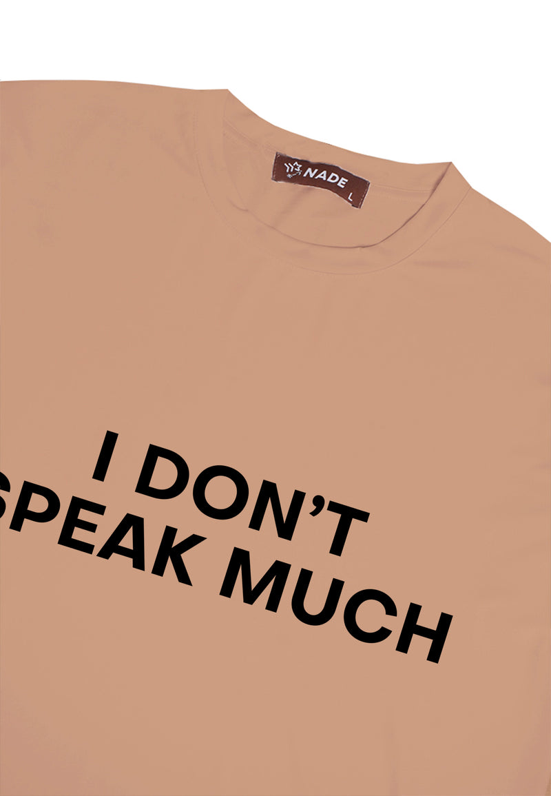 NTC69 kaos distro cowok keren branded kece introvert I Don't Speak Much anti kusut khaki