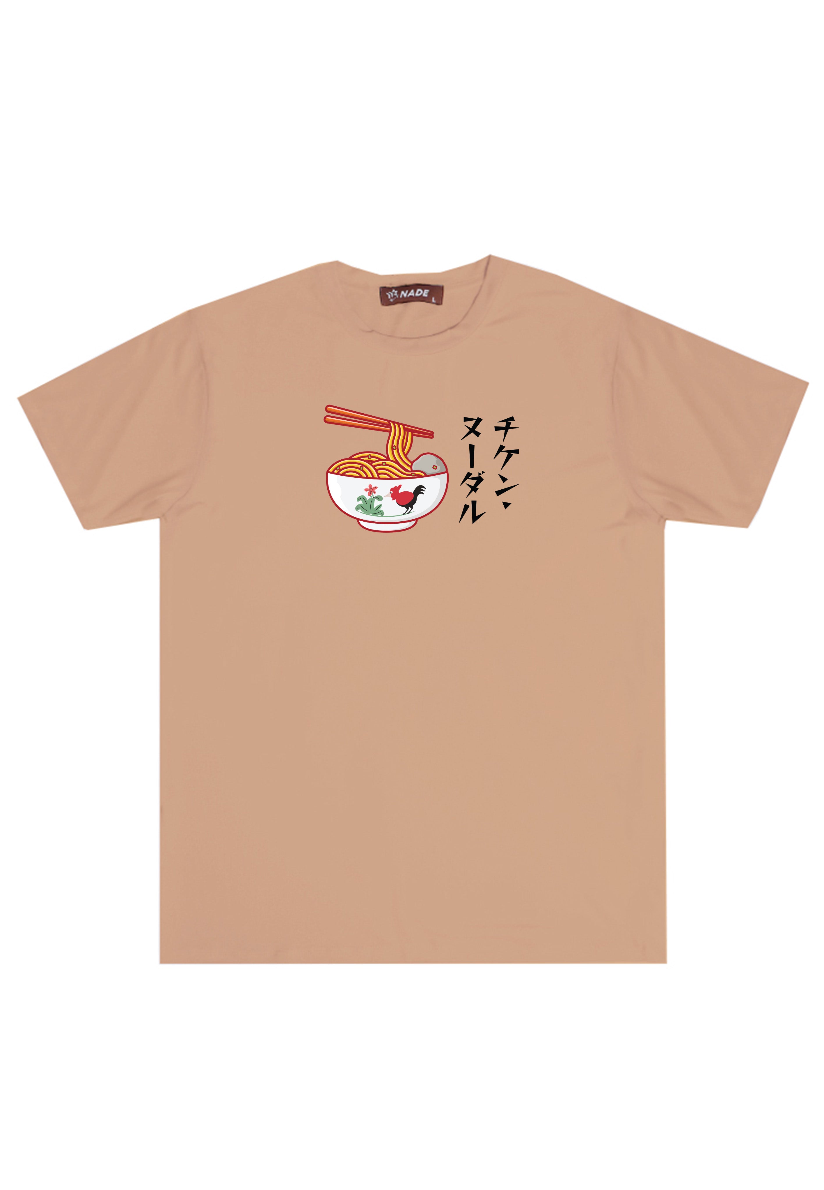 NTC75 kaos pria ayam mie ayam anti kusut distro cowok nade khaki