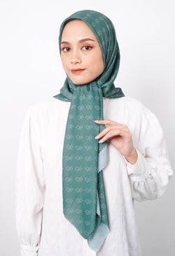 WK068 Kerudung Segi Empat Warna Jotol Motif Premium Anti Mleyot Anti Kusut Anti Lecek Jotol