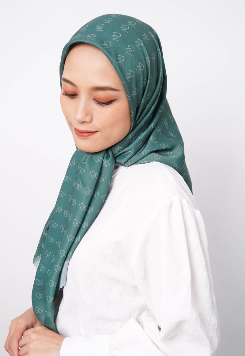 WK068 Kerudung Segi Empat Warna Jotol Motif Premium Anti Mleyot Anti Kusut Anti Lecek Jotol