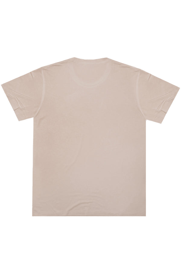 MTO77 t shirt abstrak tulisan keren thdy osaka distro pria cowok instacool krem beige