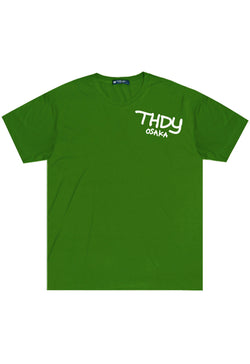 MTO79 t shirt abstrak tulisan keren thdy osaka distro pria cowok instacool summer green hijau