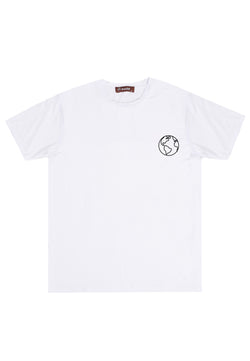 NTD17 kaos ringan anti stretch anti kusut cepat kering "earth" dakir putih
