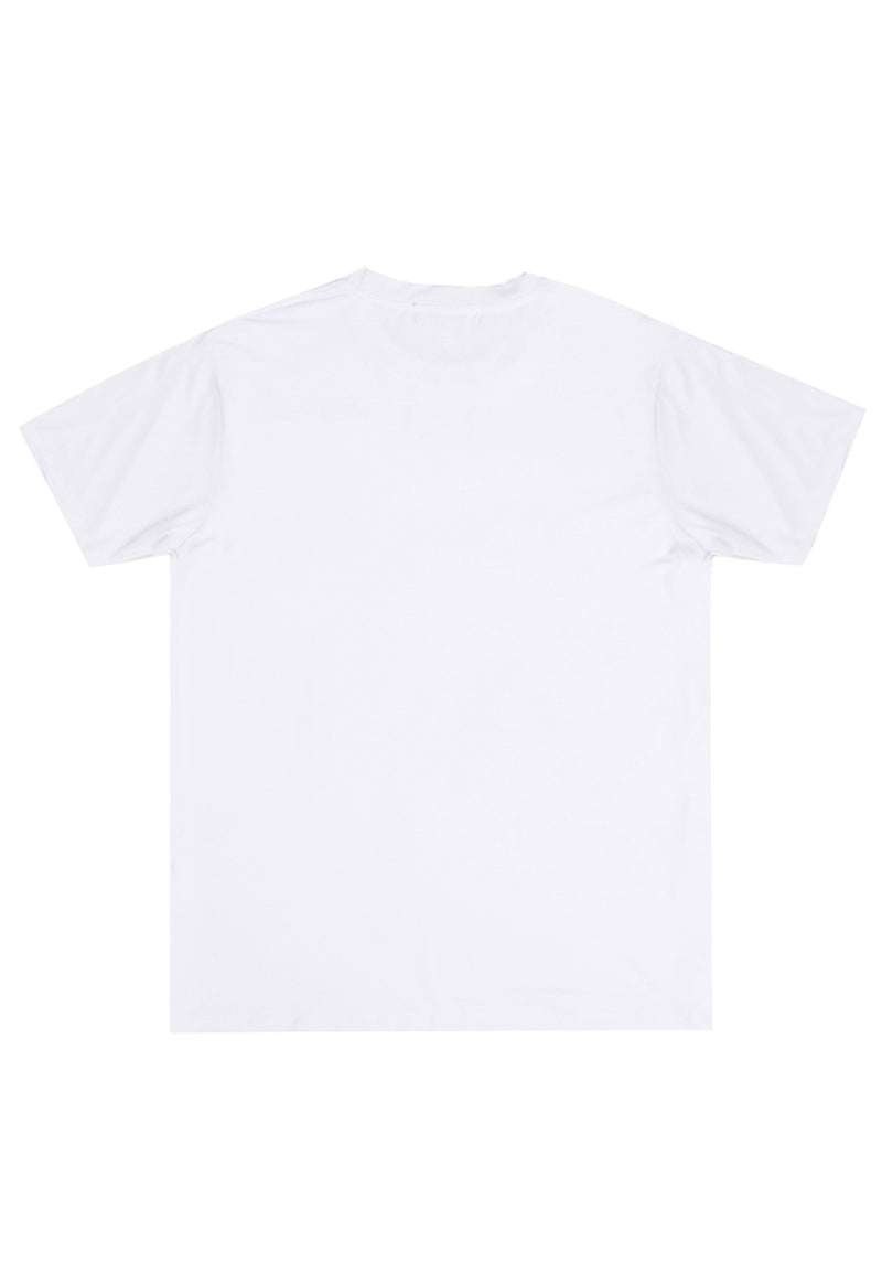 NTD24 kaos gym ketat stretch pria anti kusut cepat kering lightweight nade japan "invincible" putih