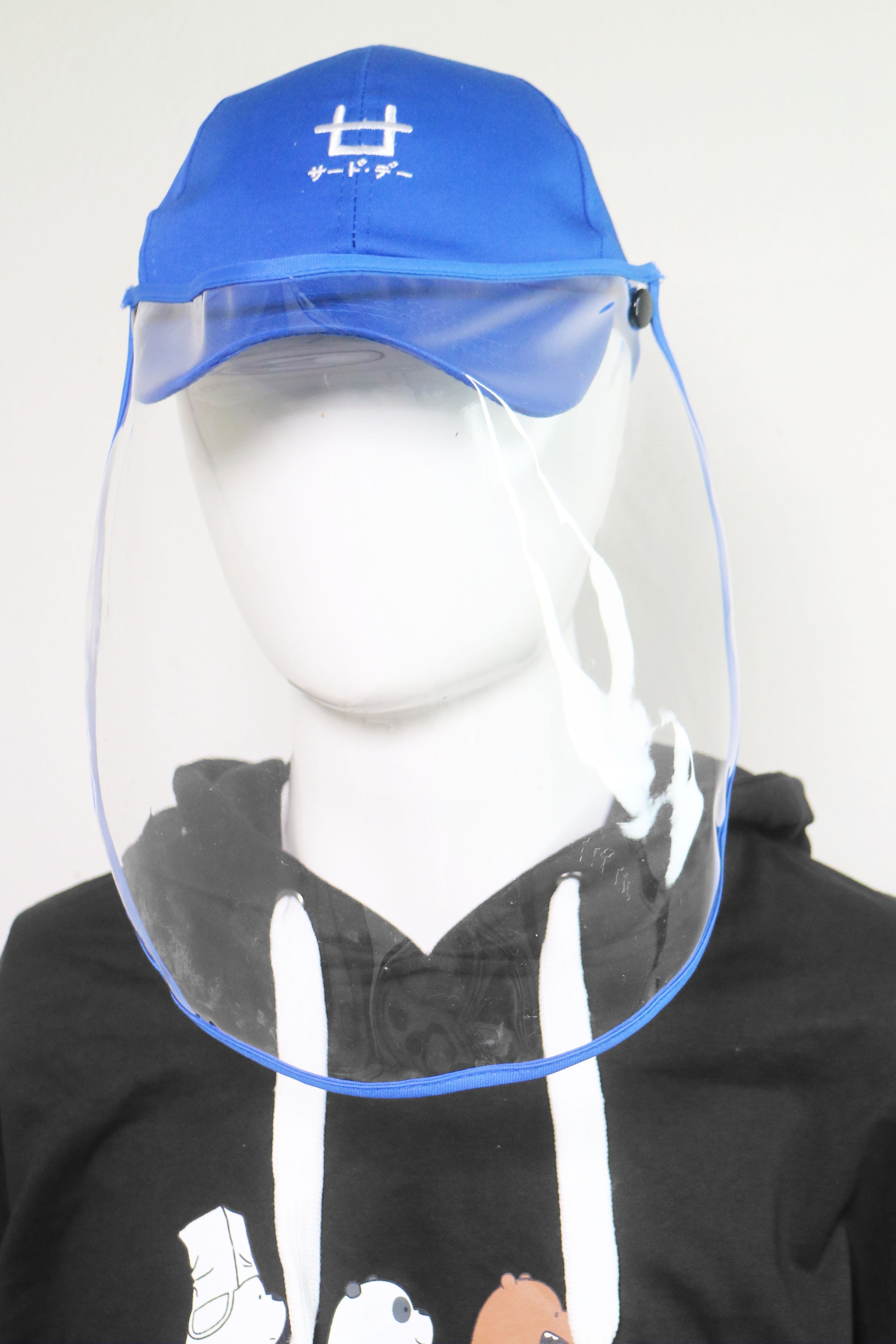Third Day AMA57 topi corona baseball face shield unisex logo thirdday blue
