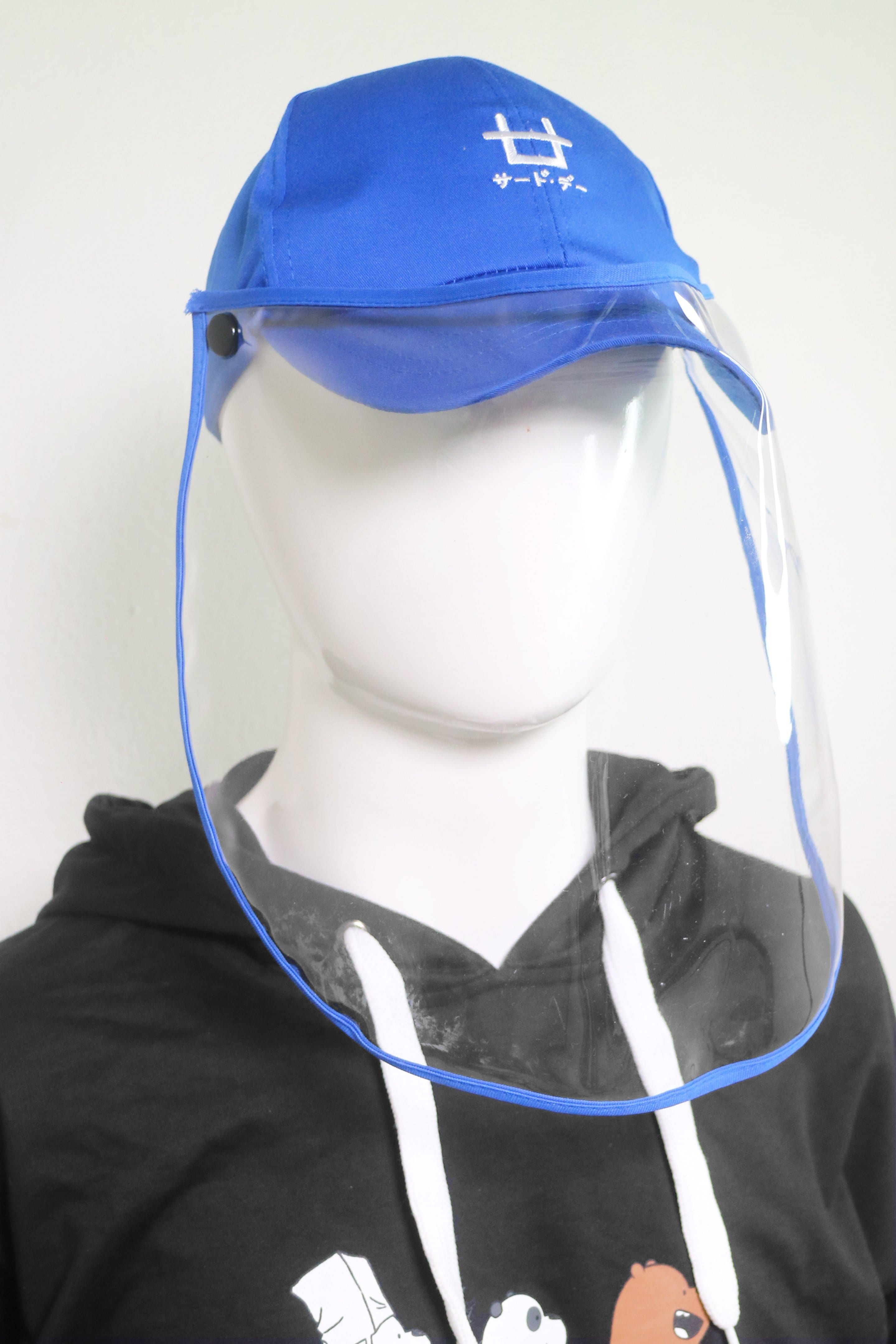 Third Day AMA57 topi corona baseball face shield unisex logo thirdday blue